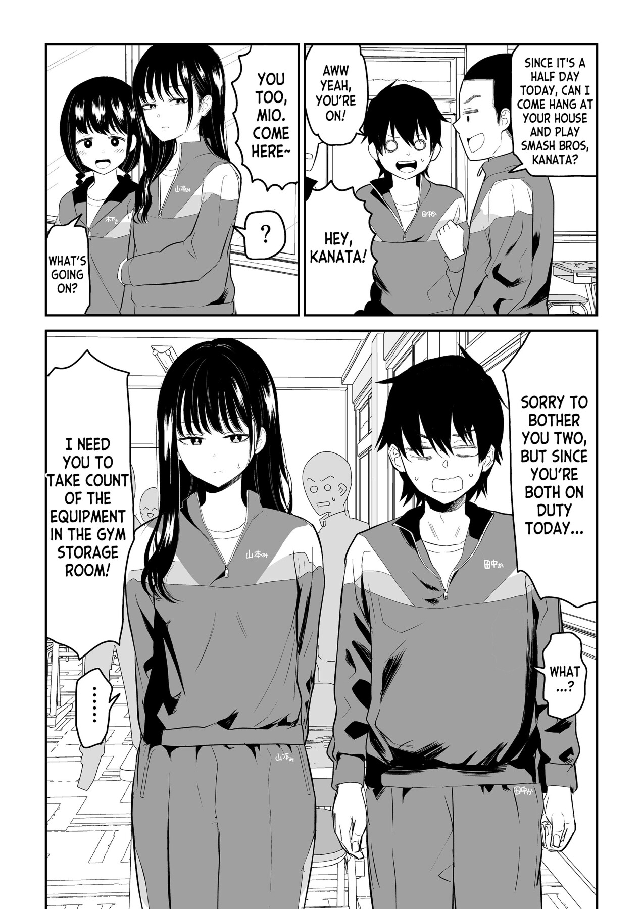 Hentai Manga Comic-High School JK Girl Get Tickled and Fucked-Read-2